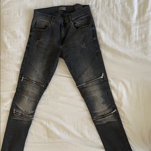 Zara Zippered Jeans